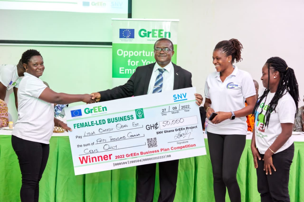 51 GrEEn SMEs receive over ¢1.3m total matching grant to expand their business