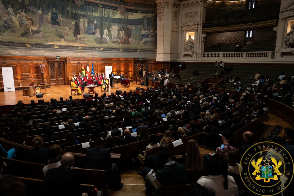 Akufo-Addo receives Honorary Doctorate Degree from Sorbonne University