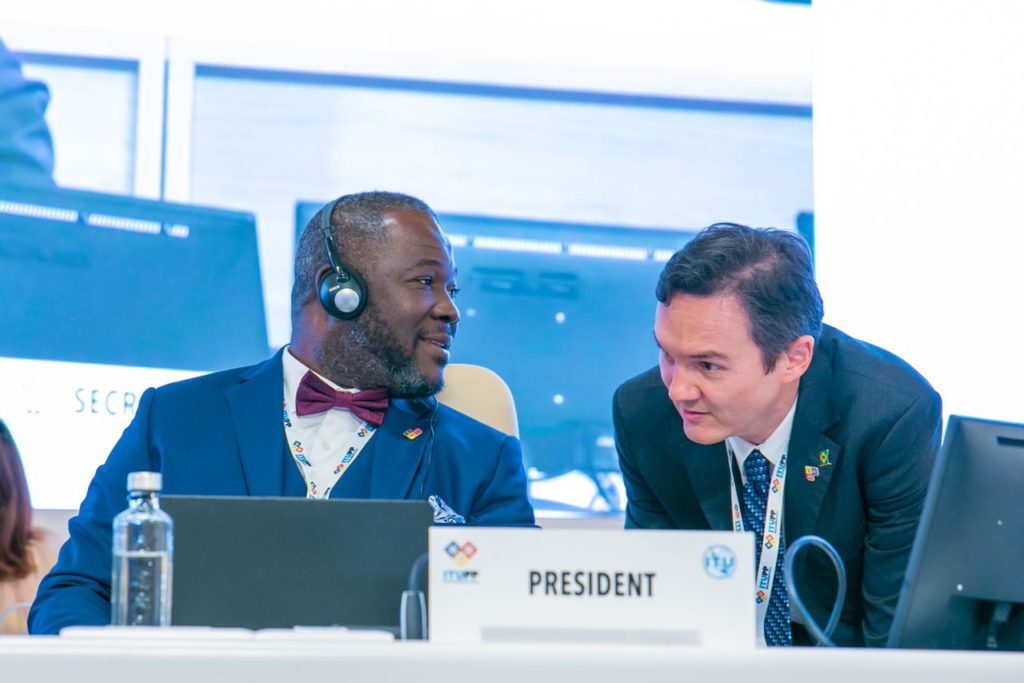 Kwame Baah-Acheamfuor sets Gold Standard at ITU Plenipotentiary Conference