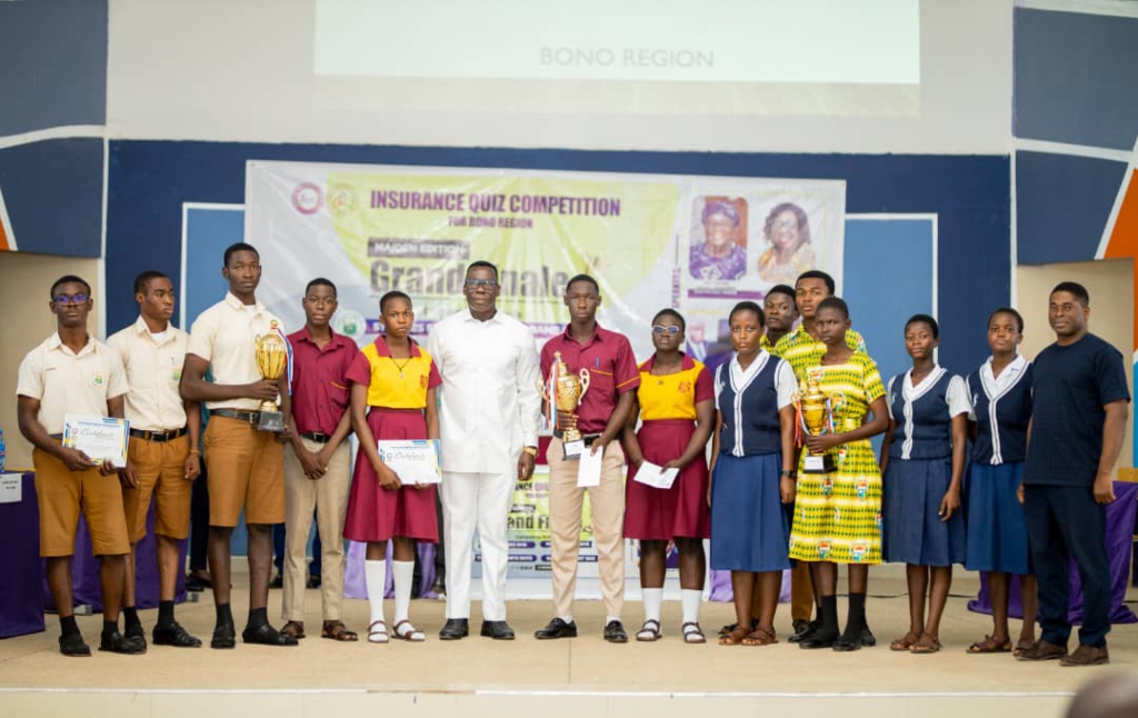 NIC Commissioner commends Sacred Heart SHS for winning maiden Insurance Quiz Competition NIC Commissioner commends Sacred Heart SHS for winning maiden Insurance Quiz Competition