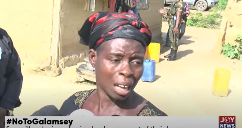 Illegal miners forcing residents out of their homes Illegal miners forcing residents out of their homes