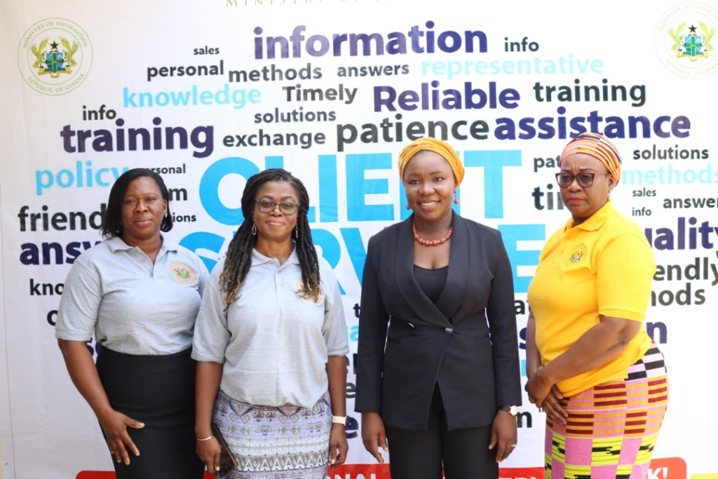 Information Ministry commemorates Client Service Week