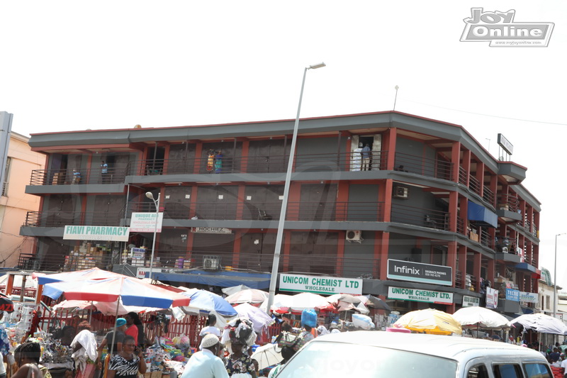 Photos: Accra shops  shut as traders protest economic hardships