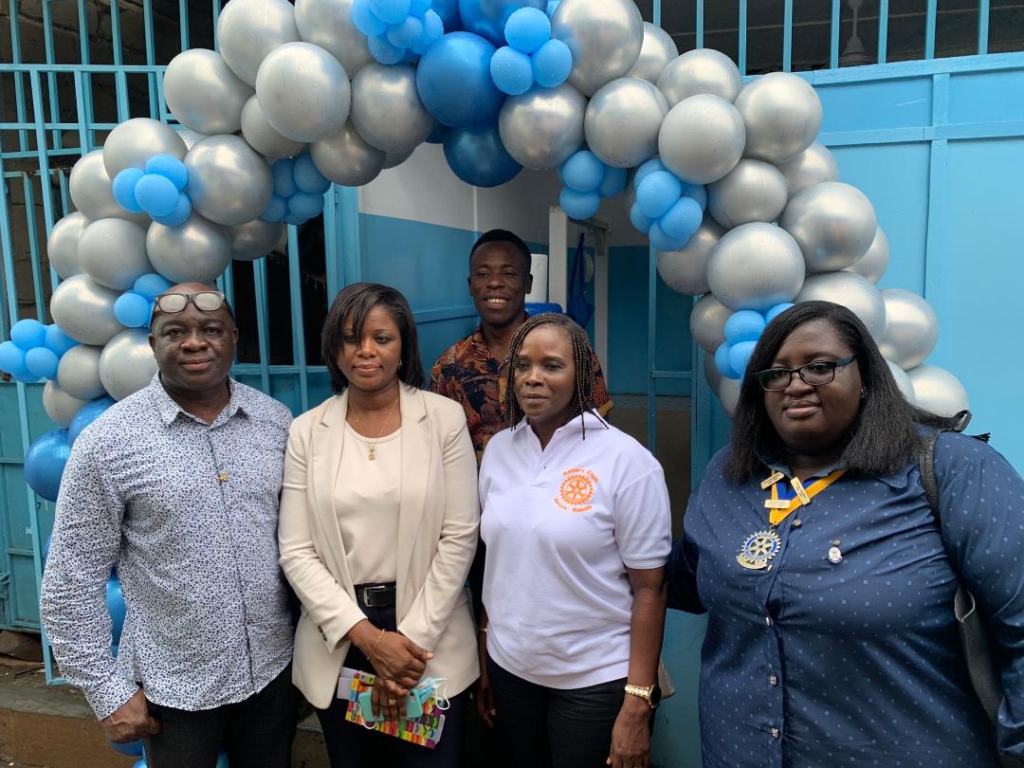 Rotary Club of Accra, Kanda refurbishes CHPS compound in Akotex Rotary Club of Accra, Kanda refurbishes CHPS compound in Akotex