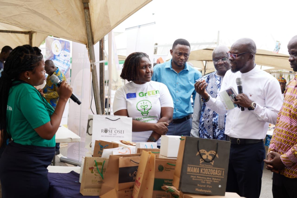 SMEs in Ashanti Region exhibit eco-friendly products at SNV Trade Show