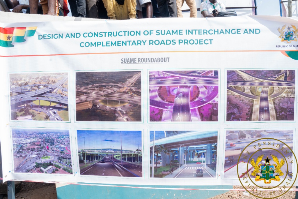 Ensure strict adherence to completion dates -Akufo-Addo tells contractors of Suame interchange