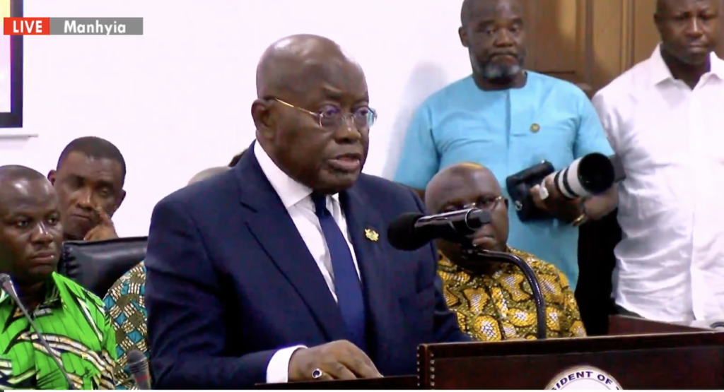 'Galamsey' poses an existential threat to our future - Akufo-Addo
