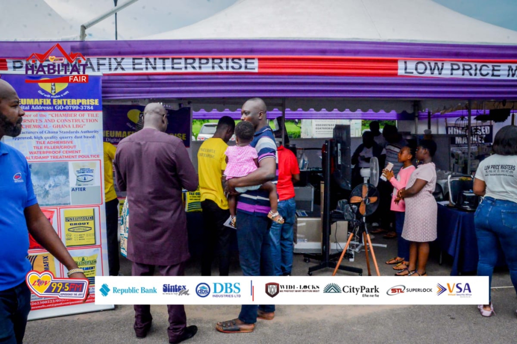 Patrons at Luv Fm Habitat Fair impressed with quality of event