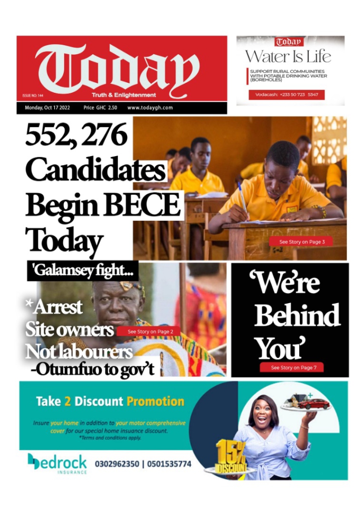Today's front pages: Monday, October 17, 2022 Today's front pages: Monday, October 17, 2022