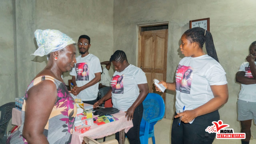 Mona Effah Foundation hosts breast cancer screening in Wassa East