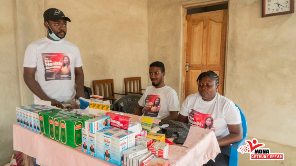 Mona Effah Foundation hosts breast cancer screening in Wassa East