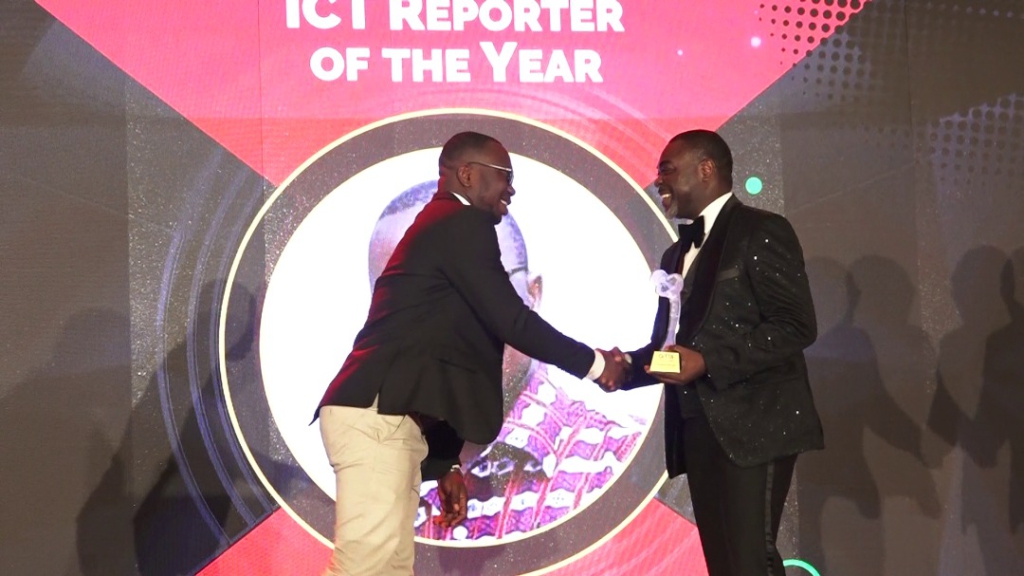 JoyBusiness' Ebenezer Sabutey wins Best ICT Reporter of the Year award JoyBusiness' Ebenezer Sabutey wins Best ICT Reporter of the Year award