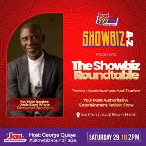 Ruddy Kwakye, Panji Anoff, Stonebwoy, Trigmatic named speakers for Showbiz Roundtable