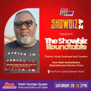 Ruddy Kwakye, Panji Anoff, Stonebwoy, Trigmatic named speakers for Showbiz Roundtable