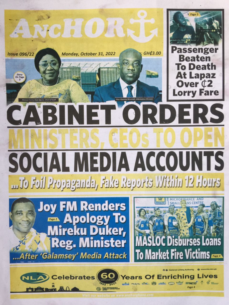 Today's front pages: Monday, October 31, 2022 Today's front pages: Monday, October 31, 2022