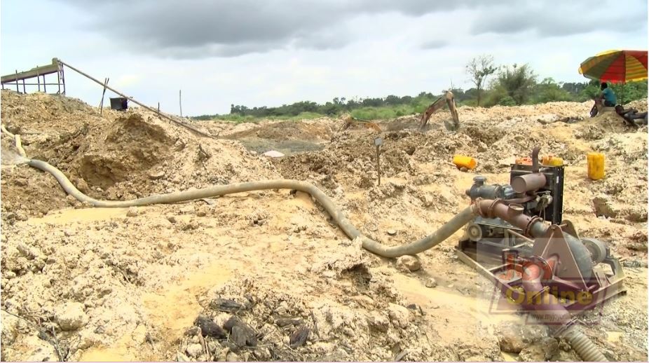 Kingmakers of Pakyi No. 1 angry with Chief for allowing illegal mining activities to surge