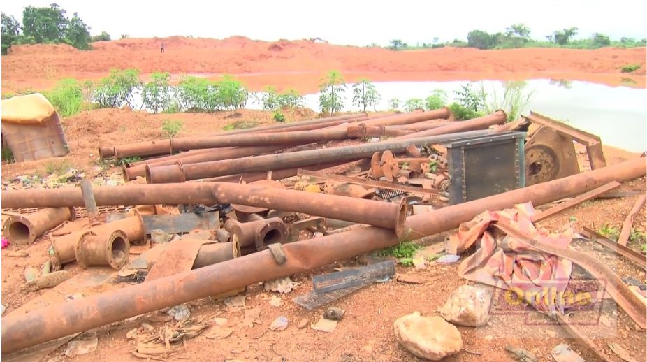 Kingmakers of Pakyi No. 1 angry with Chief for allowing illegal mining activities to surge