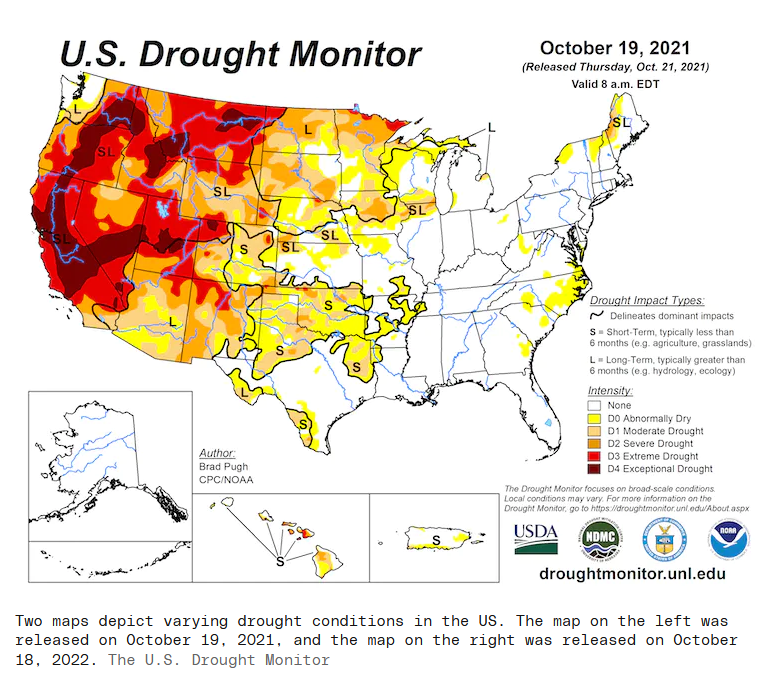 Why the US is suffering a widespread drought