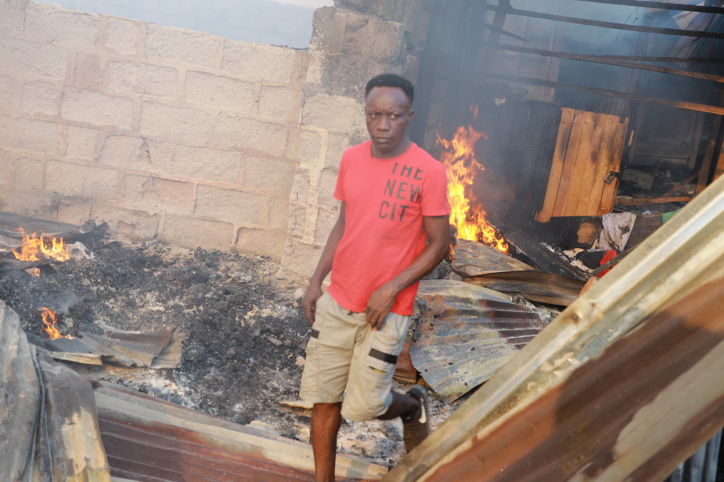 Kantamanto Market: Heartbreak as fire consumes goods, stalls