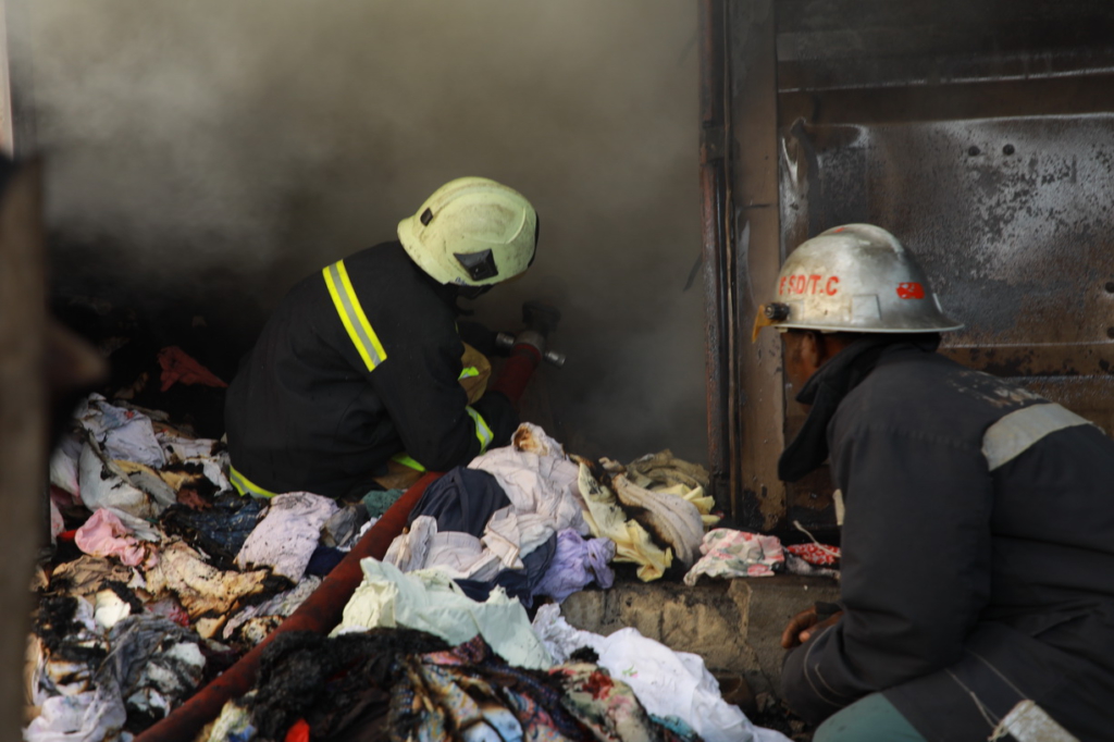 Kantamanto Market: Heartbreak as fire consumes goods, stalls