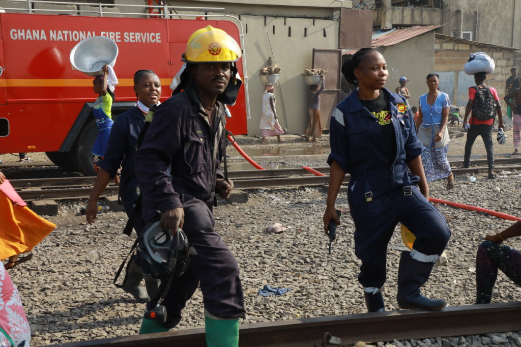 Kantamanto Market: Heartbreak as fire consumes goods, stalls