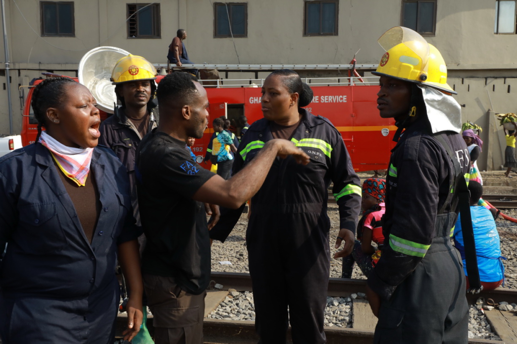 Kantamanto Market: Heartbreak as fire consumes goods, stalls