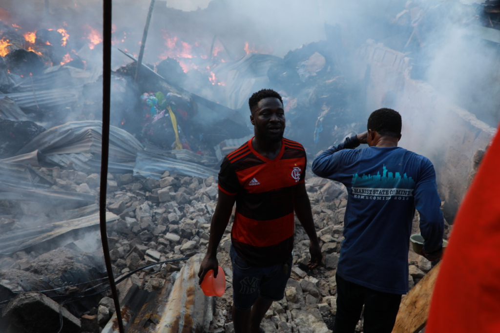 Kantamanto Market: Heartbreak as fire consumes goods, stalls