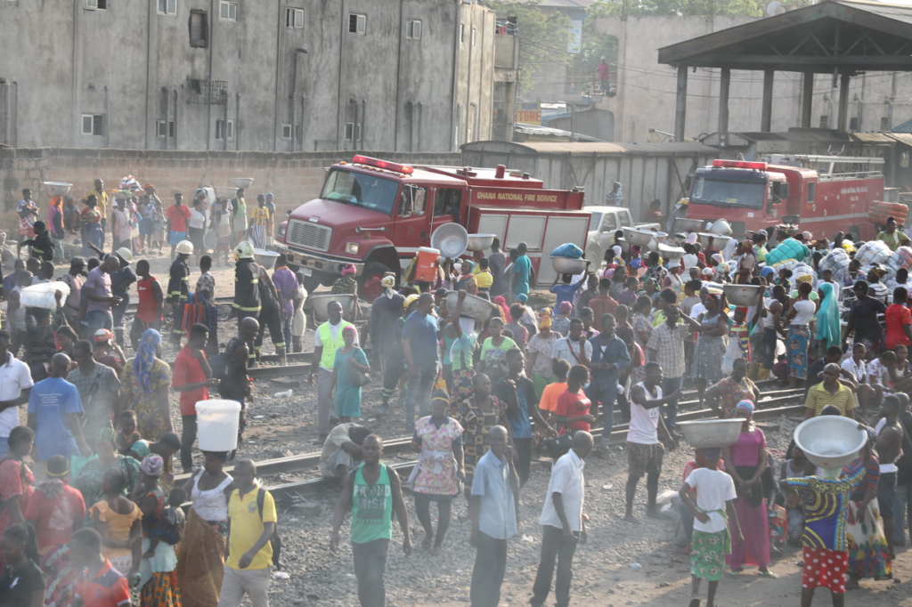 Kantamanto Market: Heartbreak as fire consumes goods, stalls