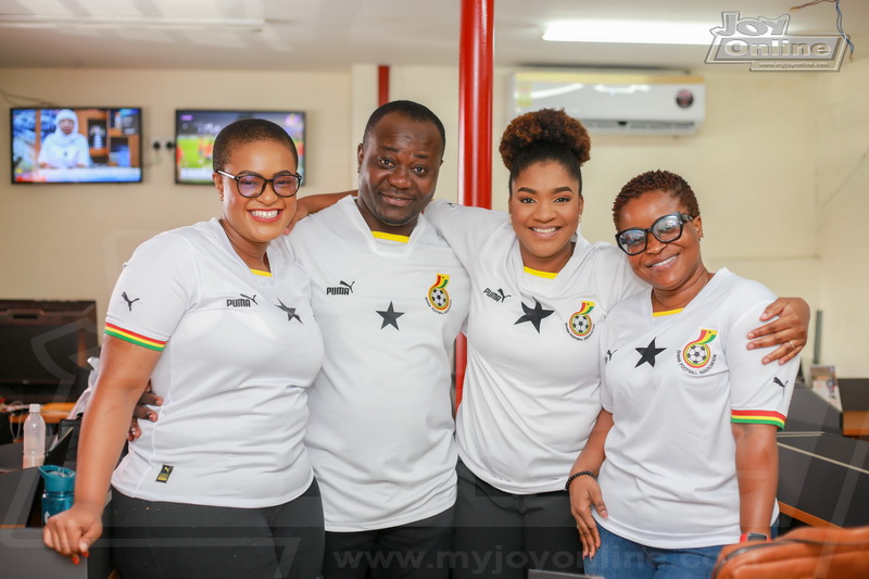 Build up to the Black Stars-Portugal match today- Multimedia staff show solidarity with Black Stars