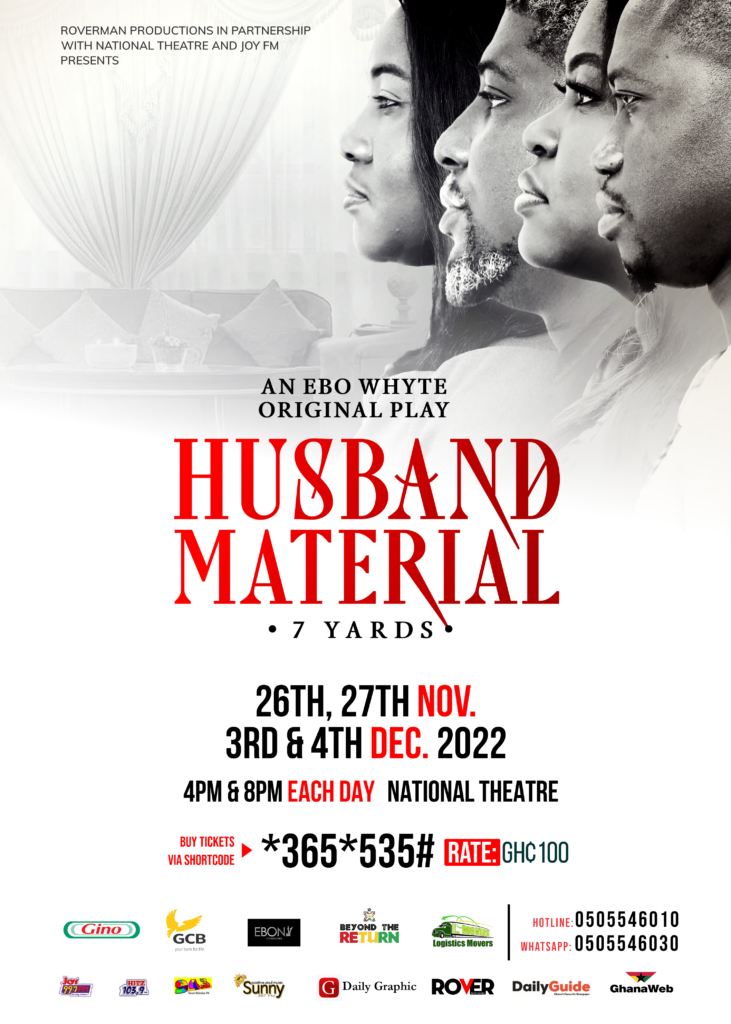 Roverman Productions presents 'Husband Material 7 Yards'