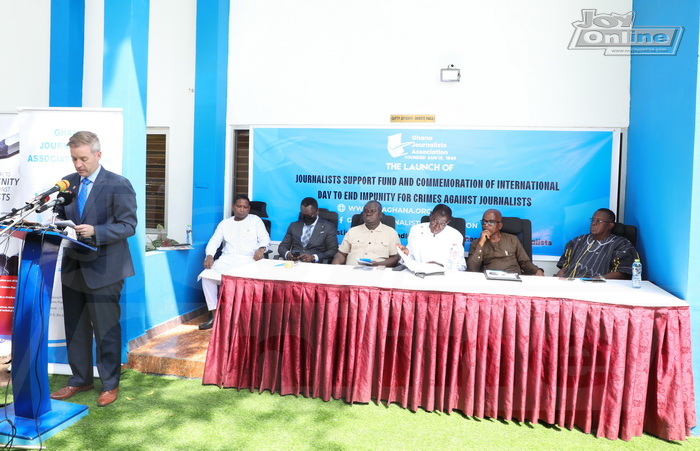 GJA launches Journalists Support Fund GJA launches Journalists Support Fund