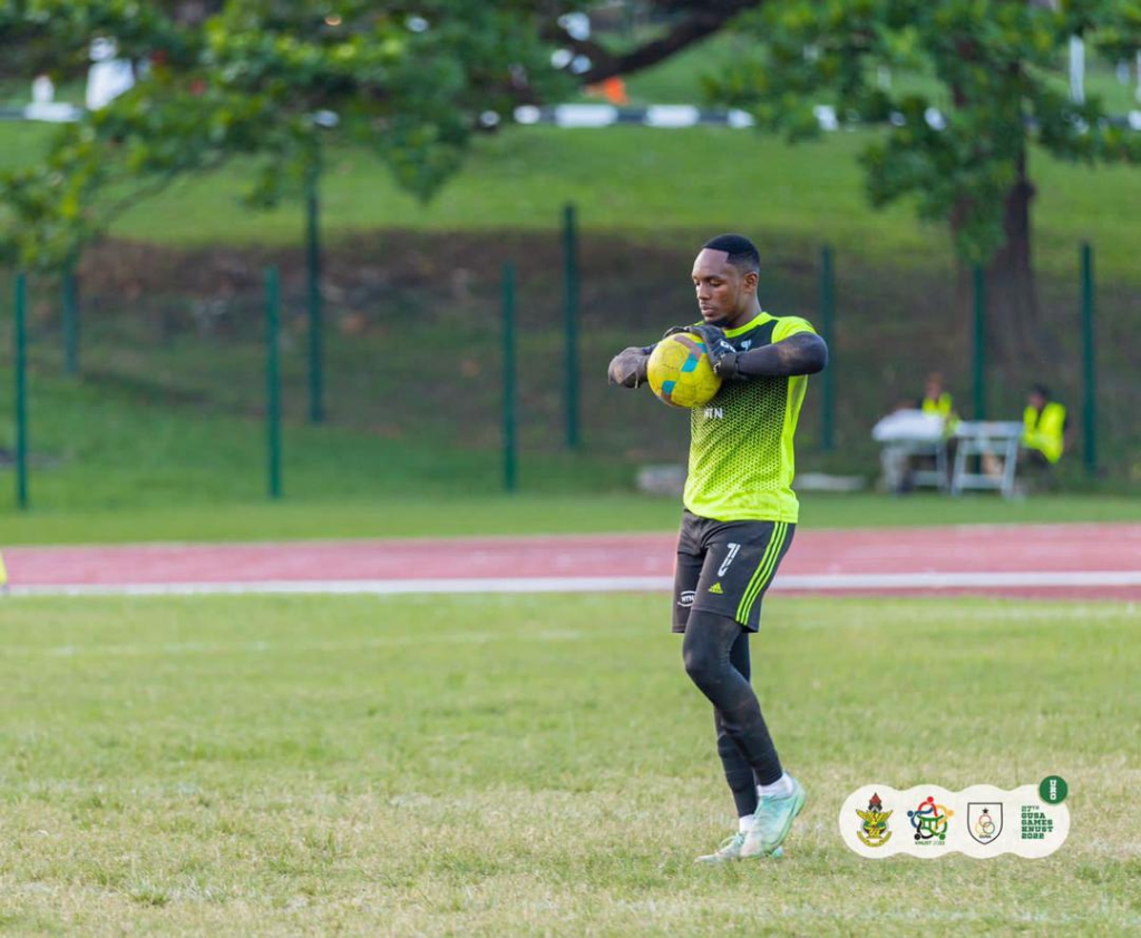 KNUST soccer team sets up a blockbuster final against UG soccer team at 27th GUSA Games