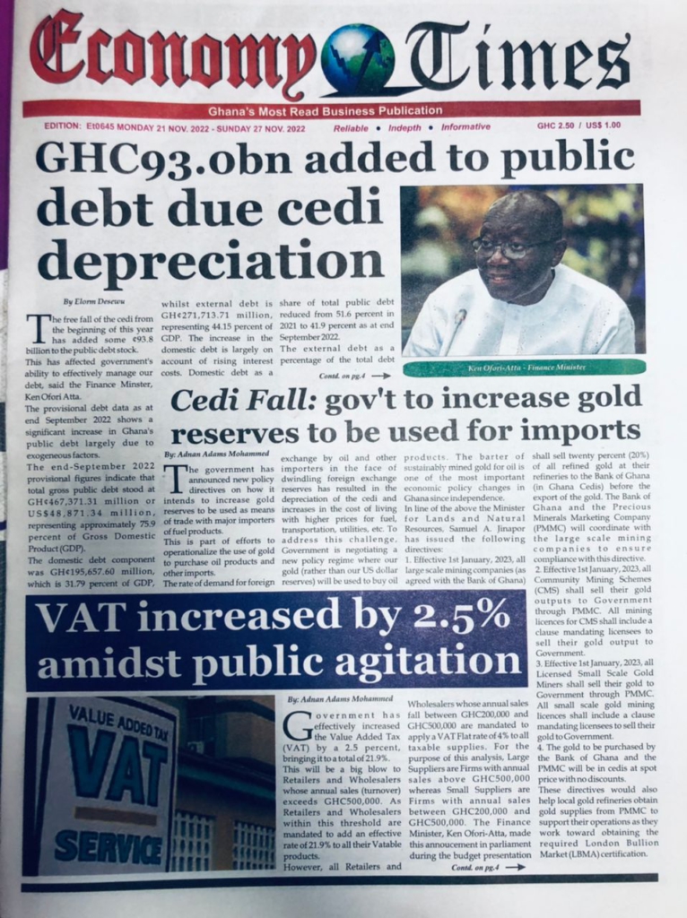 Today’s front pages: Tuesday, November 29, 2022 Today’s front pages: Tuesday, November 29, 2022