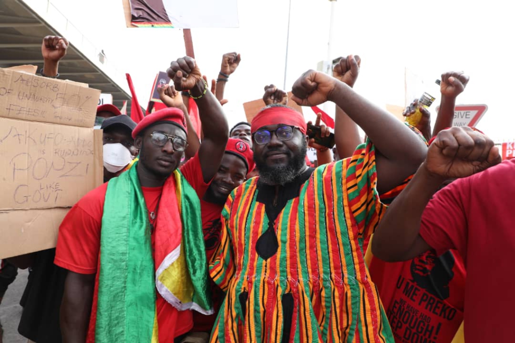Photos: Barker-Vormawor joins Martin Kpebu and others for 'Ku Me Preko' demo Photos: Barker-Vormawor joins Martin Kpebu and others for 'Ku Me Preko' demo