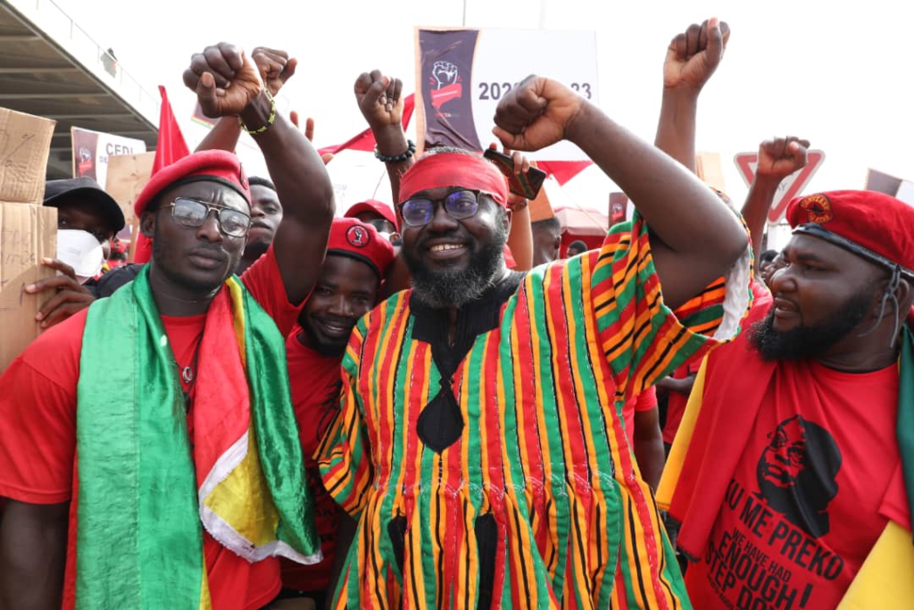 Photos: Barker-Vormawor joins Martin Kpebu and others for 'Ku Me Preko' demo Photos: Barker-Vormawor joins Martin Kpebu and others for 'Ku Me Preko' demo