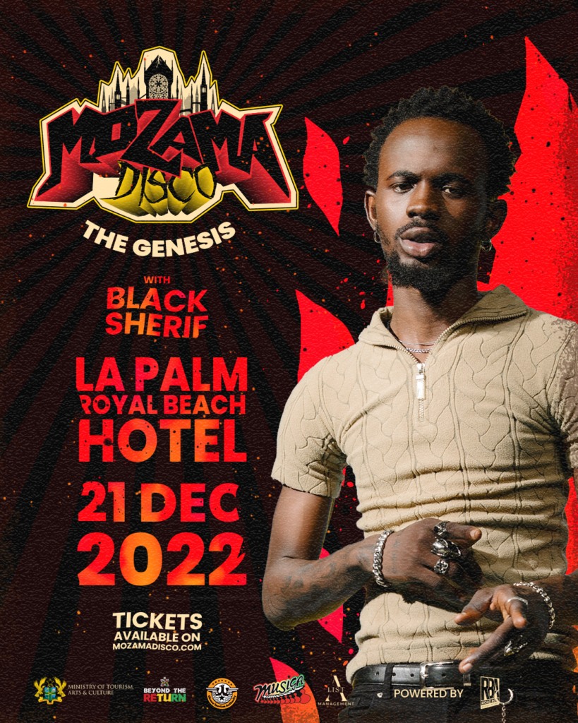 Black Sherif to hold debut concert ‘Mozama Disco’ on December 21