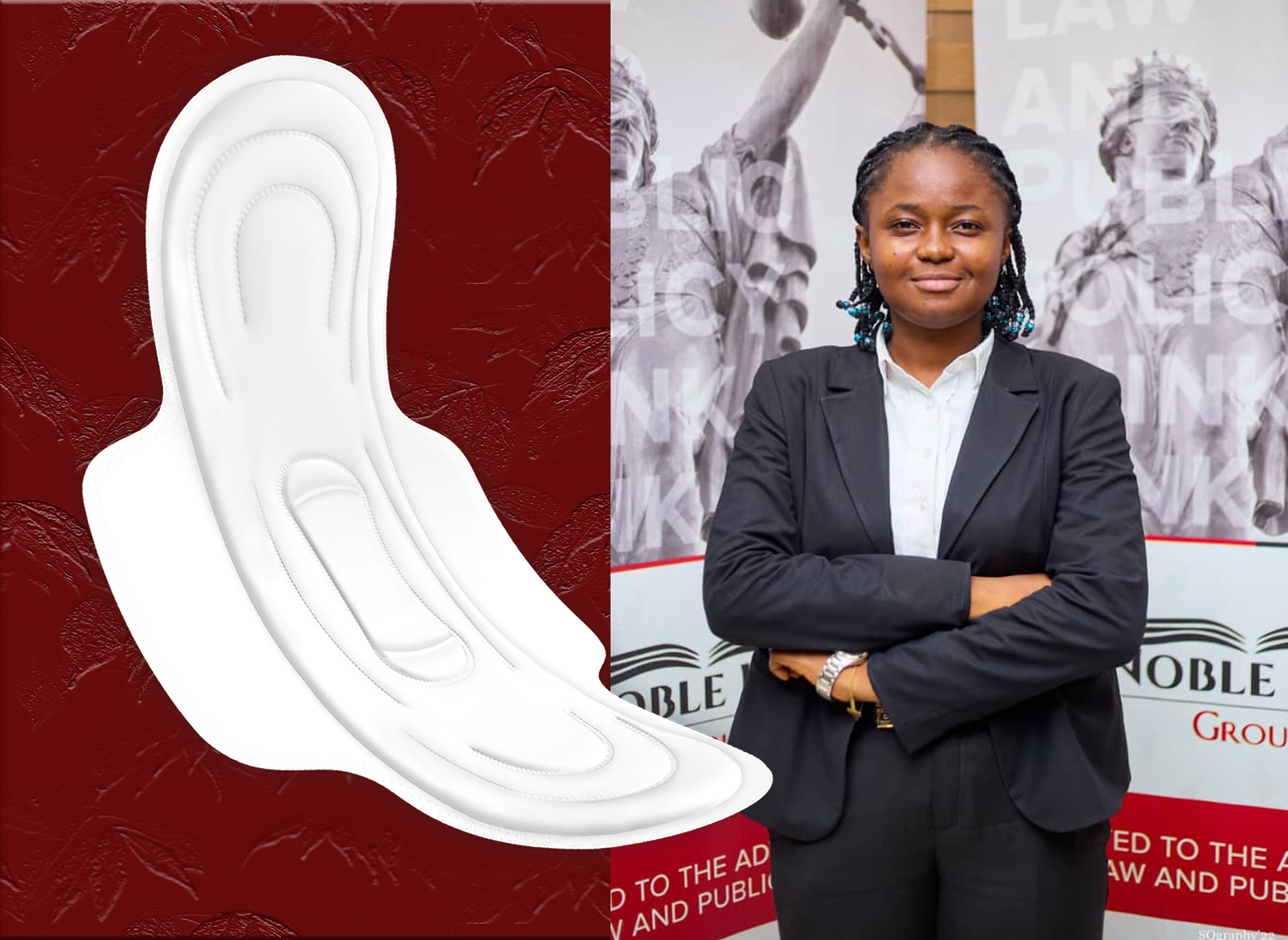 ChleoPatra Awonpomi Azantilow Sanitary Pads in the wake of increased