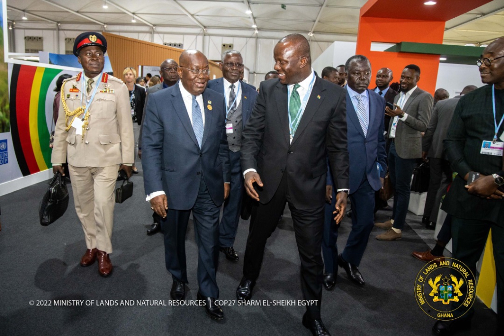 Akufo-Addo touts Ghana’s climate solutions