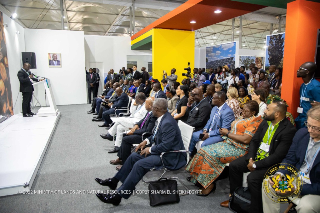 Akufo-Addo touts Ghana’s climate solutions