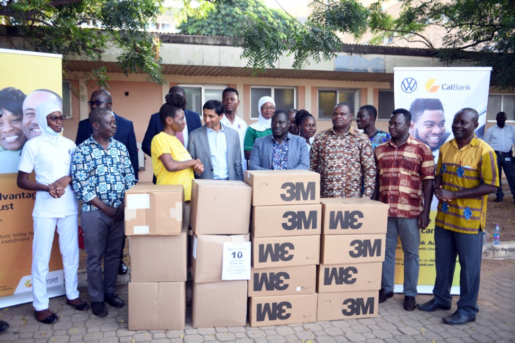 AMPAHC, CalBank donate $3million worth of PPEs to Tamale Teaching Hospital