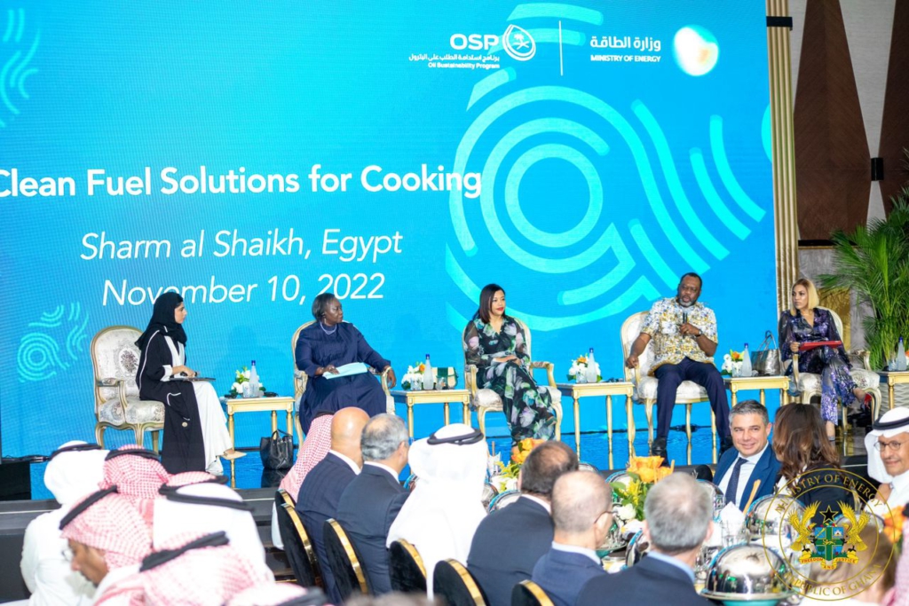 Energy Minister reiterates Ghana's strong support for clean cooking at COP27 Energy Minister reiterates Ghana's strong support for clean cooking at COP27