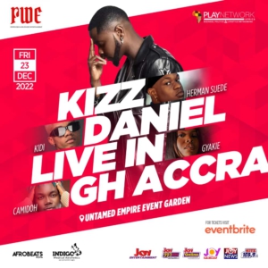 I miss Ghana, I can’t wait to return - Kizz Daniel reveals ahead of December 23 concert