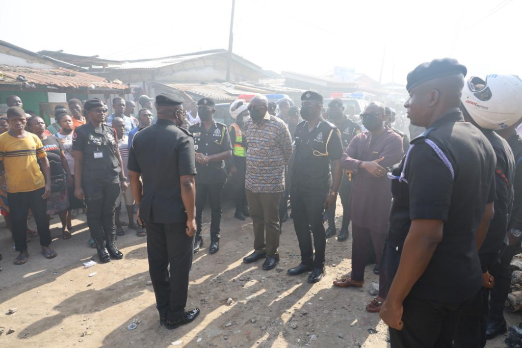 Kantamanto fire: We are providing additional support - Police