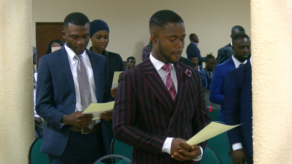 ACCE charges new inductees to exude professionalism