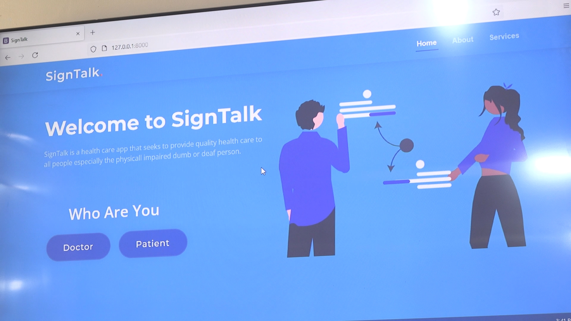 KNUST students develop app to help the hearing and speechimpaired