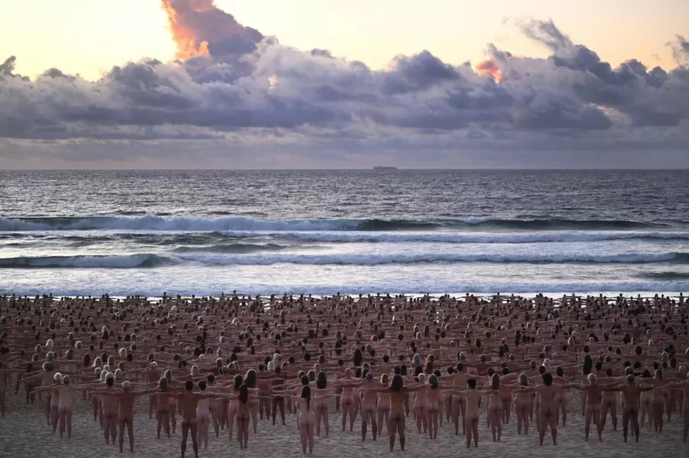 Naked Volunteers Pose For Tunick Artwork On Bondi Beach MyJoyOnline Naked Volunteers Pose For Tunick Artwork On Bondi Beach MyJoyOnline