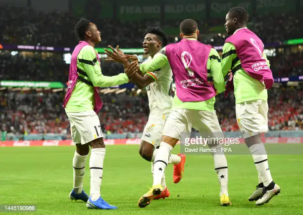 Asamoah Gyan's run, Bagbin's dance and Black Stars fans' clean-up as fans celebrate S. Korea win in style Asamoah Gyan's run, Bagbin's dance and Black Stars fans' clean-up as fans celebrate S. Korea win in style