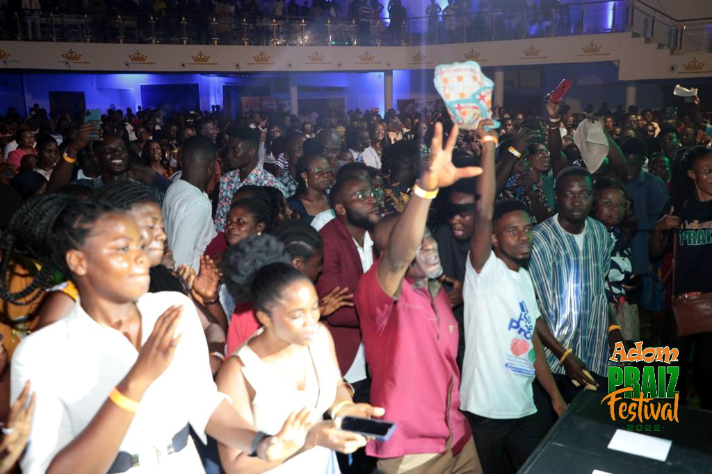 Travis Greene, Ohemaa Mercy, Soul Winners, Piesie Esther, others sweep patrons off their feet at 2022 Adom Praiz