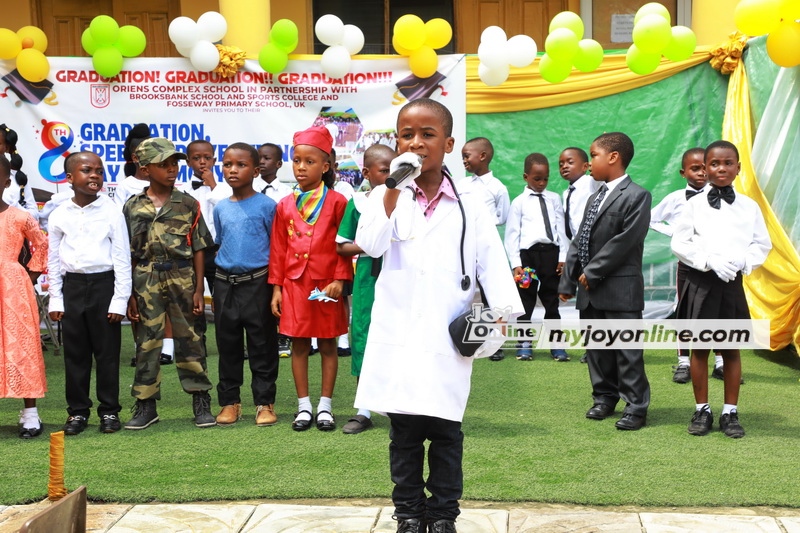 Oriens School Complex holds graduation