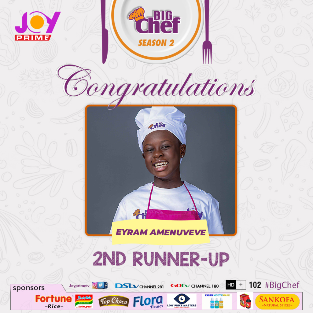 Fudaila emerges winner of Big Chef Season 2